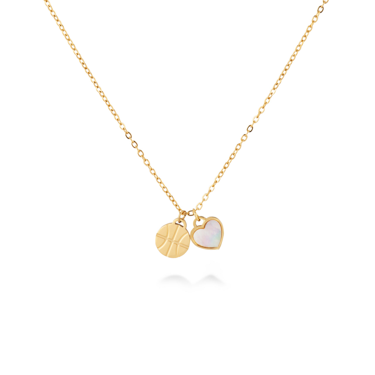 Gold Pearl - For the Love of game necklace image 0
