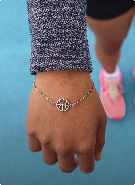 Hoop with Heart Bracelet